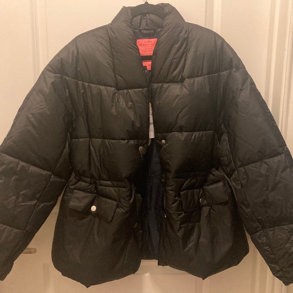 J Crew NWT Alps Puffer Coat Size  XL